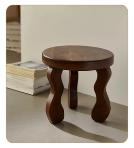 Wooden Stool View 1